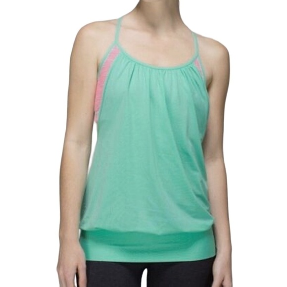 Lululemon No Limits Fitness Exercise Yoga Top Tank Workout Embedded Sports Bra - Picture 3 of 14